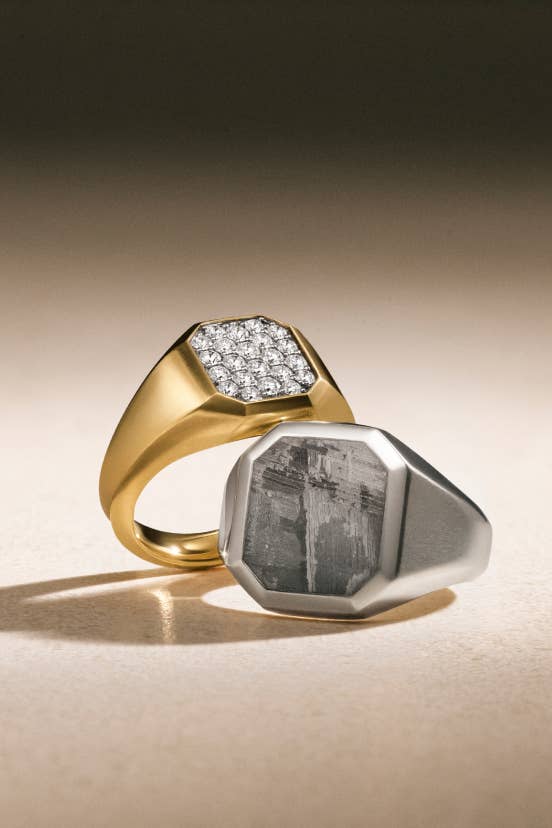 David Yurman rings for men.