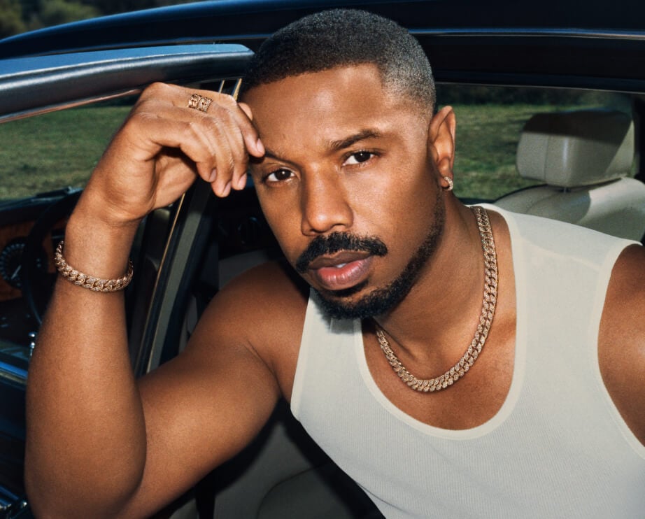 Mens Pavé Oval Link Chain Bracelet in White Gold David Yurman EU