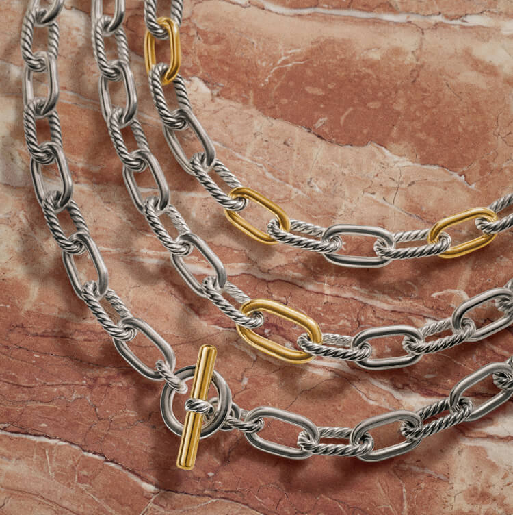 David Yurman Madison collection jewelry.
