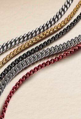 Cadeaux classiques David&nbsp;Yurman pour la Saint-Valentin pour hommes.