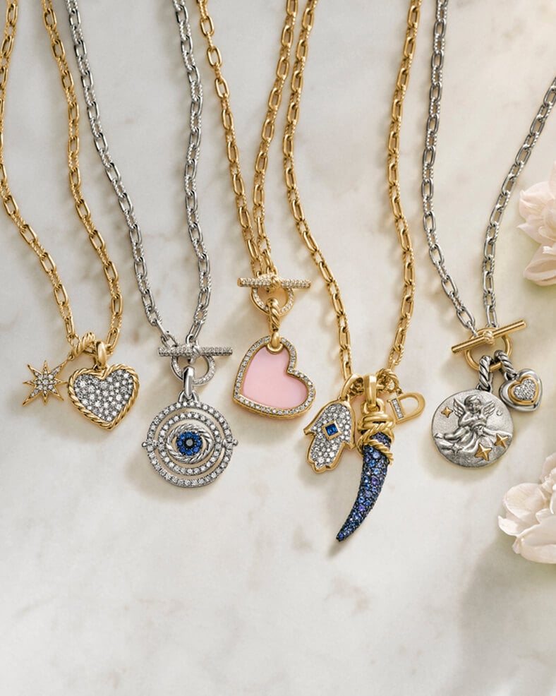 David Yurman symbolic Valentine's Day jewelry.