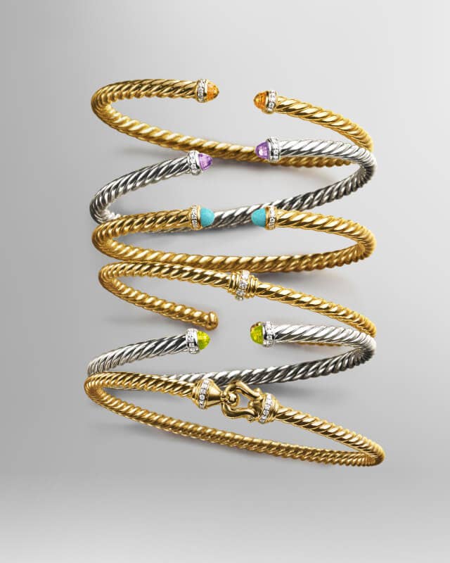 Shop David Yurman bracelets for women.