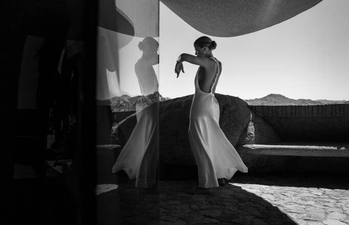 Behind the scenes: Sofia Richie Grainge at a David Yurman photoshoot.