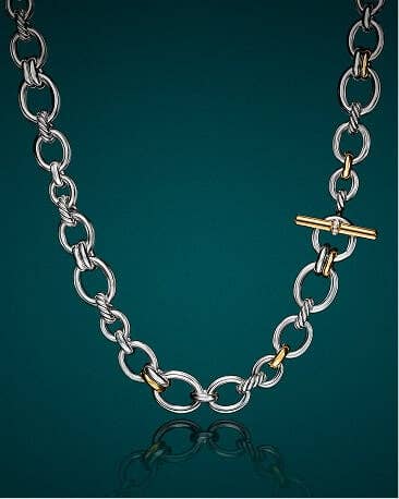 A David Yurman Mercer necklace.