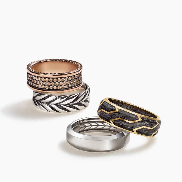 Shop David Yurman rings for men.