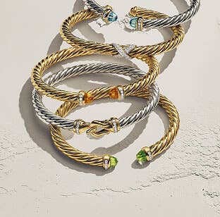 Cadeaux classiques pour la f&ecirc;te des M&egrave;res David Yurman.