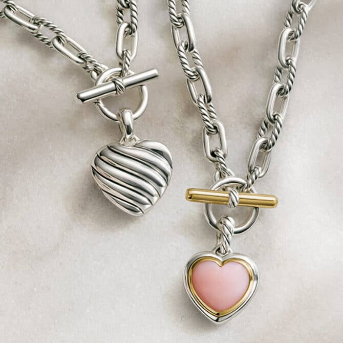 Two Heart amulets.