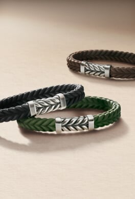 Bracelets Chevron David&nbsp;Yurman.