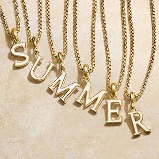 David yurman letter deals necklace