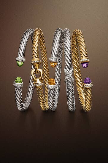 David Yurman jewelry for women.