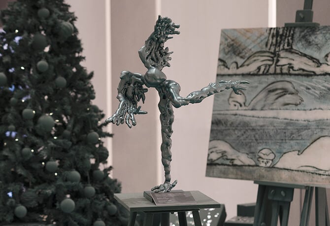 David Yurman 57th Street holiday store display.