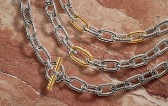 Multiple David Yurman Madison® chains.