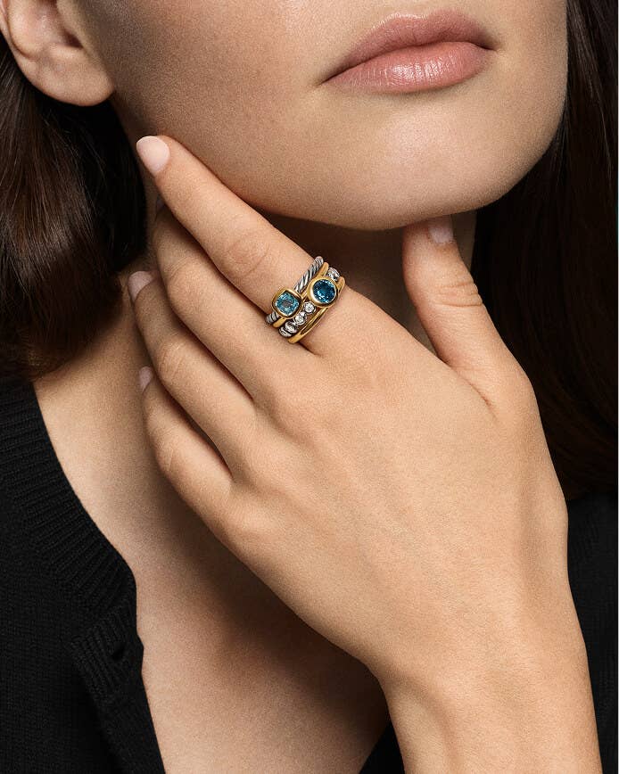 A David Yurman Mercer ring.