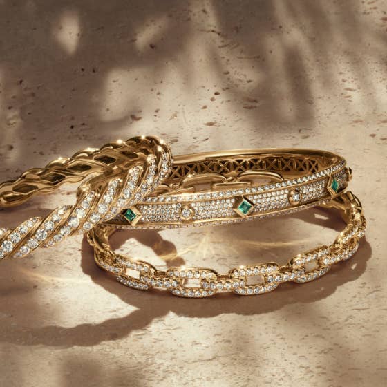 Three David Yurman Bracelets from the Renaissance® collection.