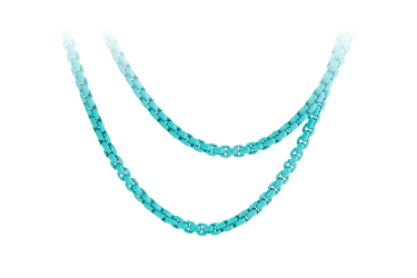 Shop DY Bel Aire necklace in Turquoise.