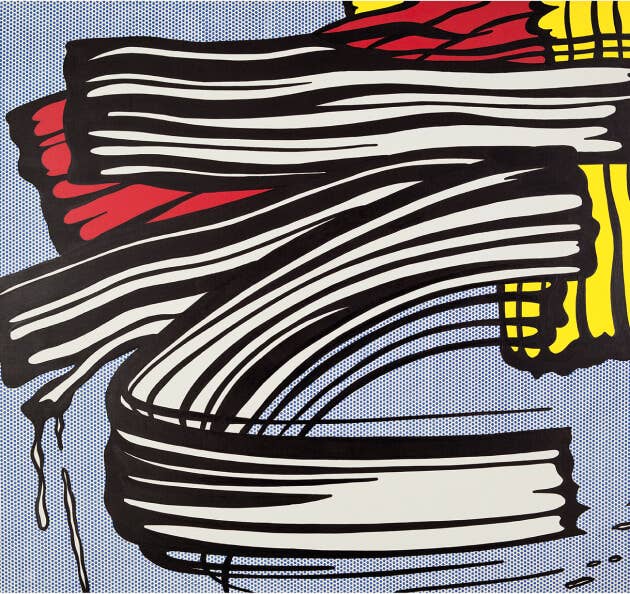 Little Big Painting art by Roy Lichenstein