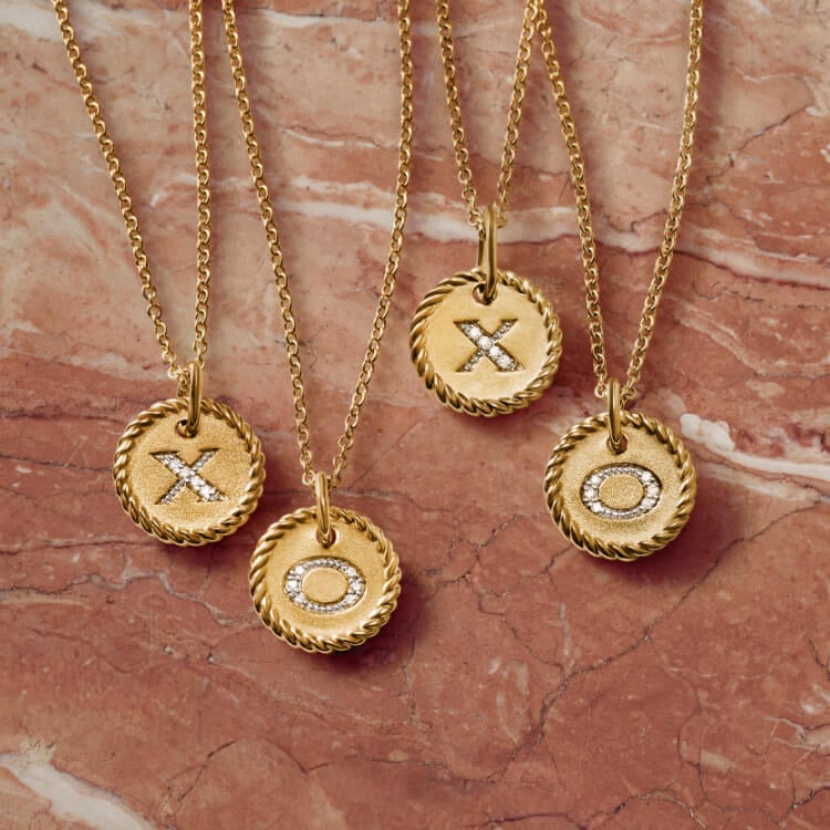 David Yurman Cable Collectible amulets.