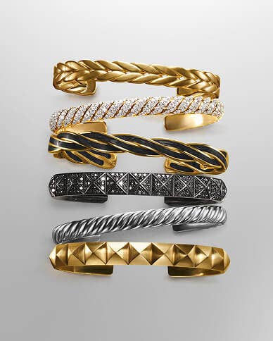 Shop David Yurman bracelets for men.