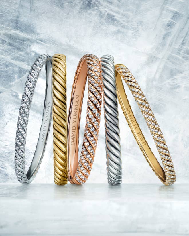 Shop David Yurman's Sculpted Cable collection.