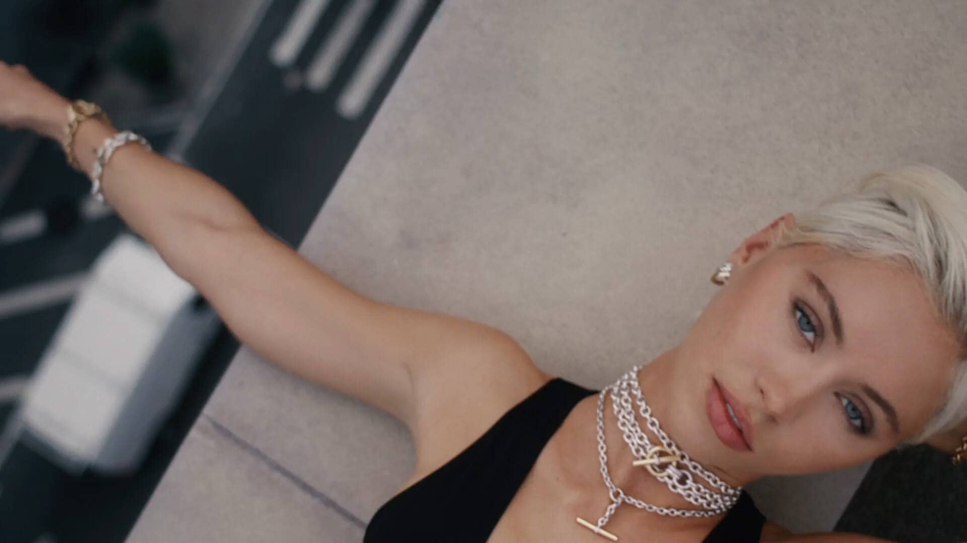 Iris Law featured in David Yurman's Mercer collection.