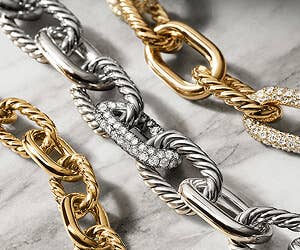 David Yurman DY Madison bracelets.
