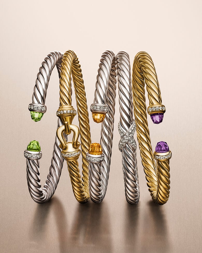 David Yurman Cable Collection jewelry.