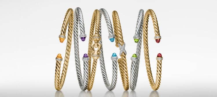 David Yurman Cable collection jewelry.