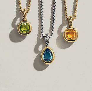 Cadeaux avec gemmes pour la f&ecirc;te des M&egrave;res David Yurman.