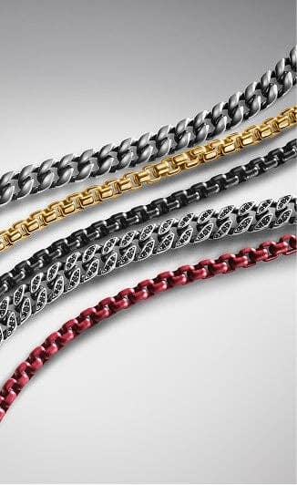 David Yurman chains.