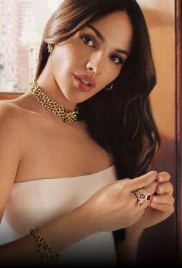 Eiza González wearing David Yurman's Mercer collection.