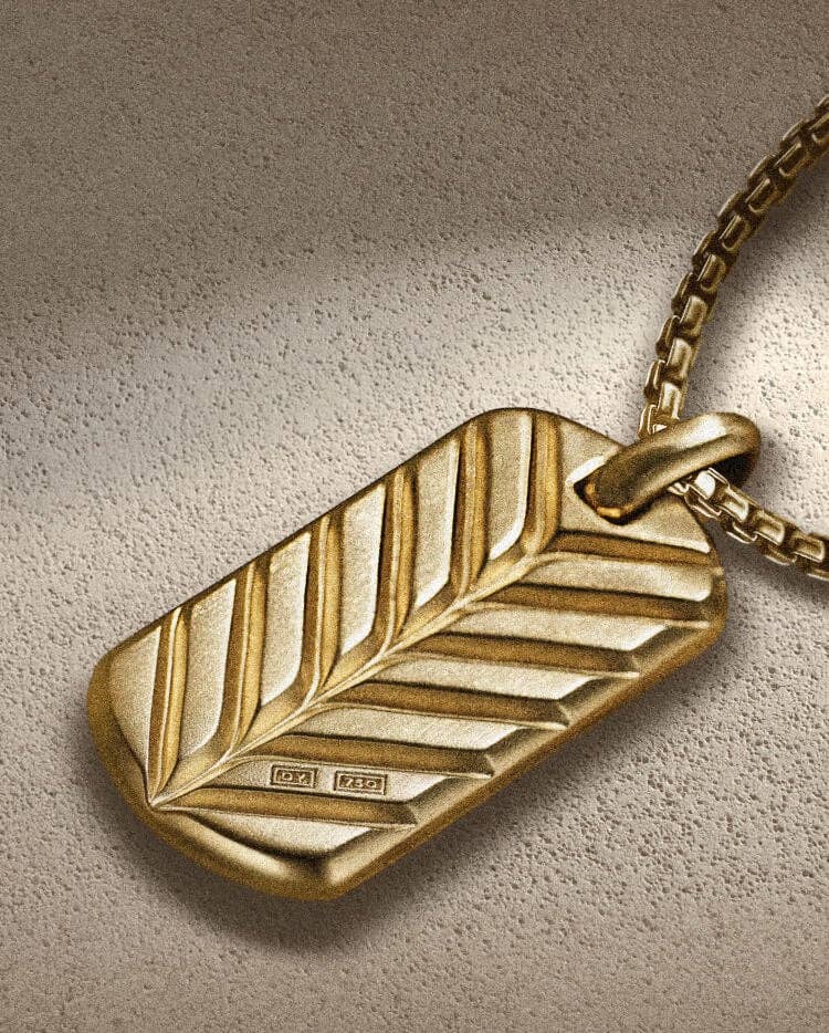 David Yurman Chevron tag.