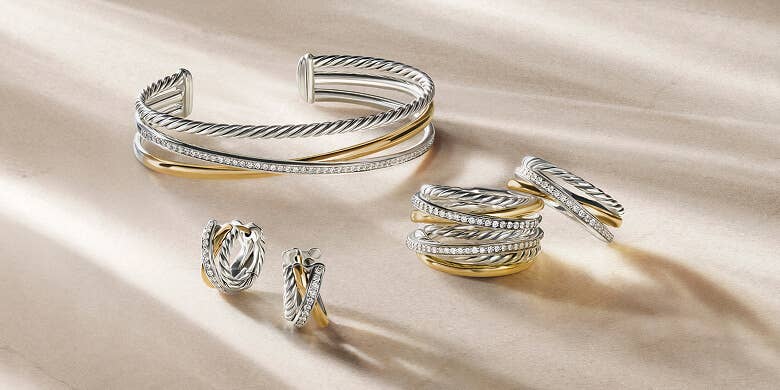 David Yurman's Crossover jewelry collection.