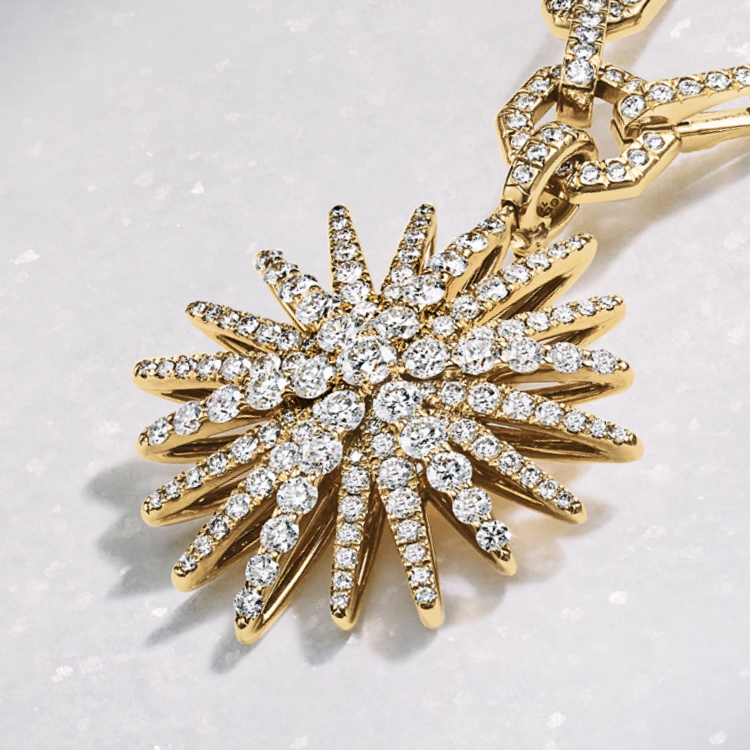 An image of a David Yurman Starburst necklace.