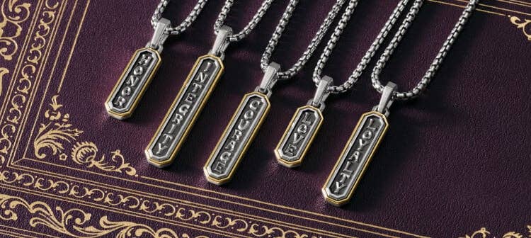 David Yurman graduation jewelry gifts for him.