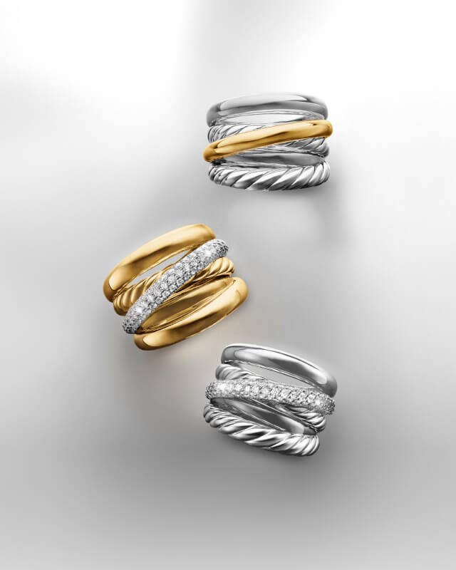 Shop David Yurman rings for women.