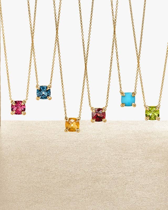 David Yurman birthstone jewelry.