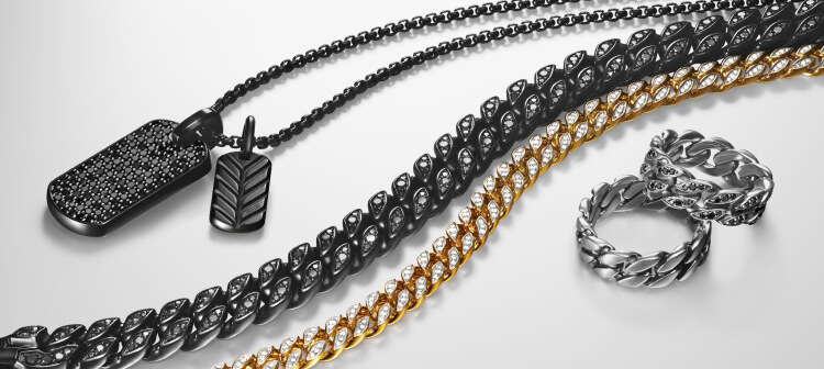 Best of David Yurman's 2024 men's jewelry.