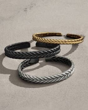 David Yurman cable bracelets