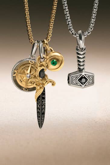 David Yurman Pendants for men.