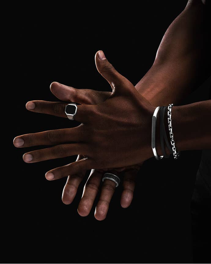 David Yurman's Streamline collection for men.