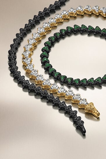 Three David Yurman men's luxe chains.