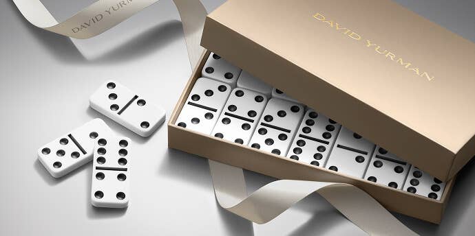 David Yurman gift with purchase dominoes.