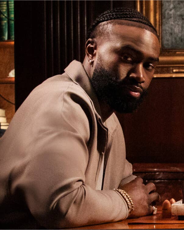 Jaylen Brown wearing David Yurman jewlery.