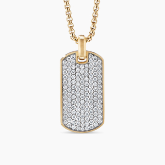 David Yurman Men's Chevron Tag