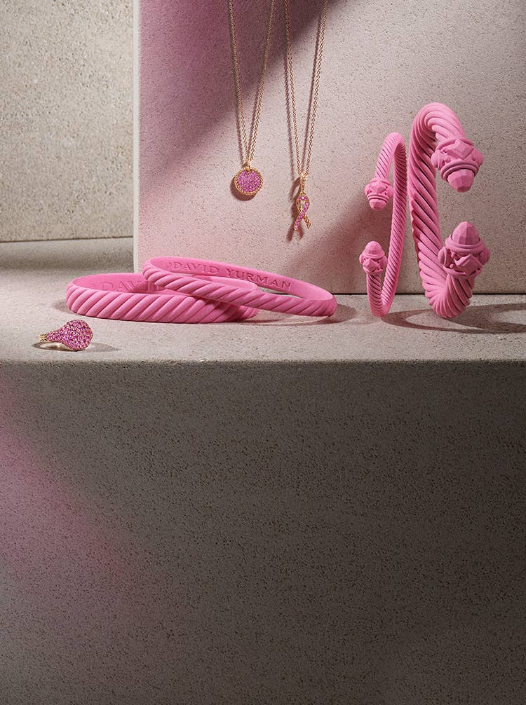 David yurman breast cancer bracelet sale