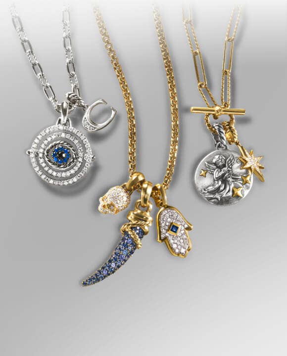 David Yurman Chams and Amulets for women.