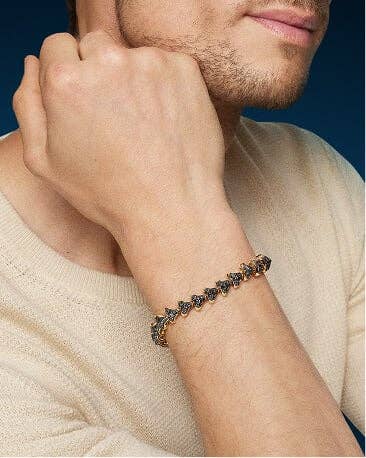 A David Yurman Armory bracelet.