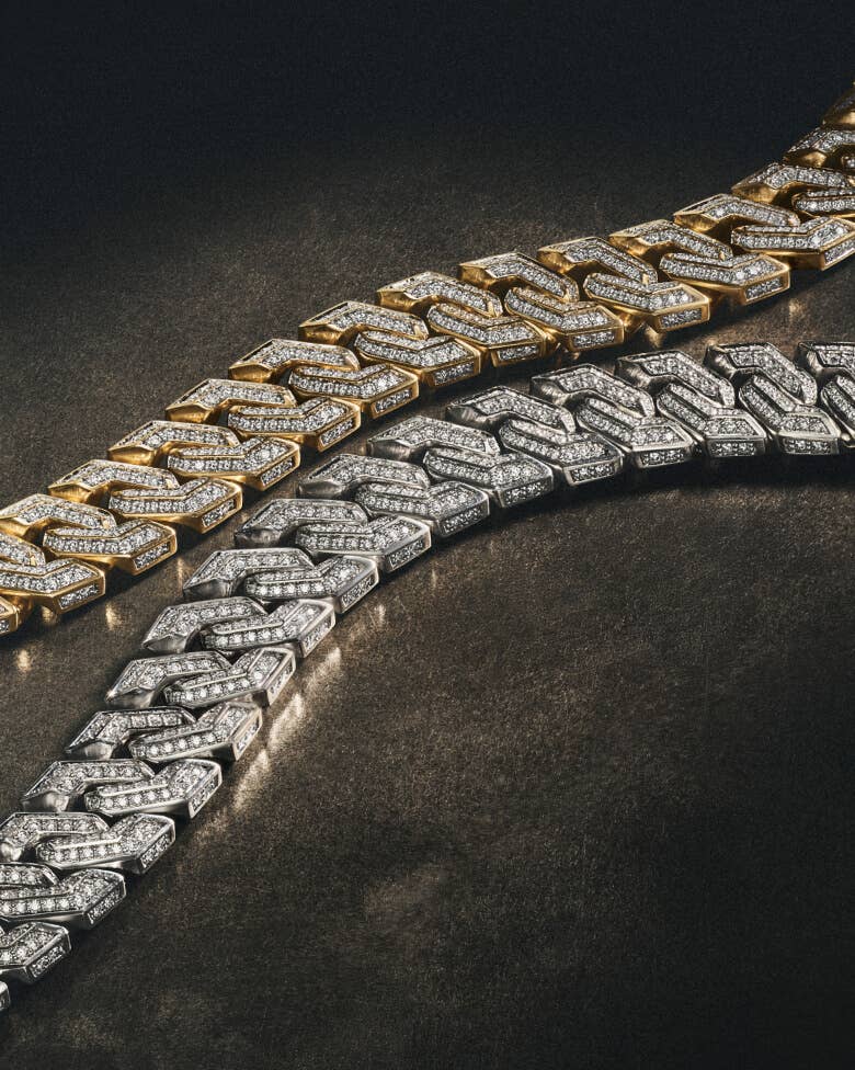 David Yurman Curb Chain Necklaces