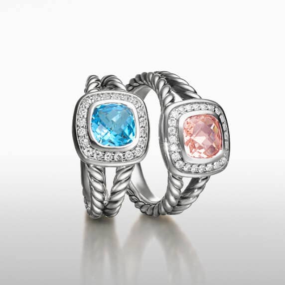Two Rings from the David Yurman Albion collection.