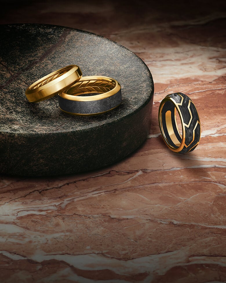 David Yurman rings for men.